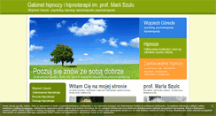 Desktop Screenshot of gabinet-hipnozy.pl